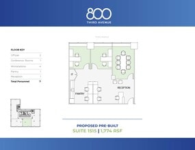 800 Third Ave, New York, NY for lease Floor Plan- Image 1 of 5
