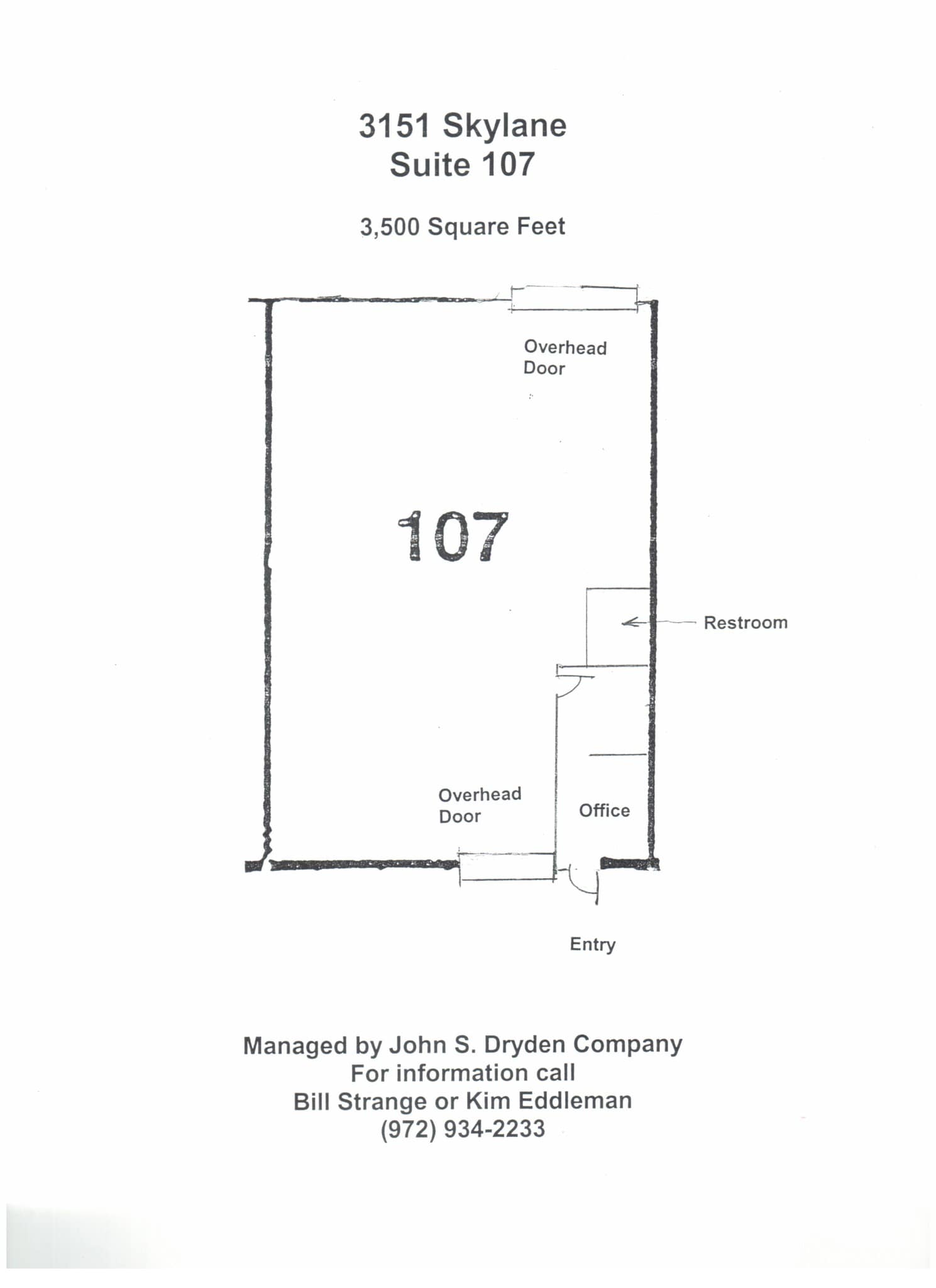 3151 Skylane Dr, Carrollton, TX for lease Interior Photo- Image 1 of 1