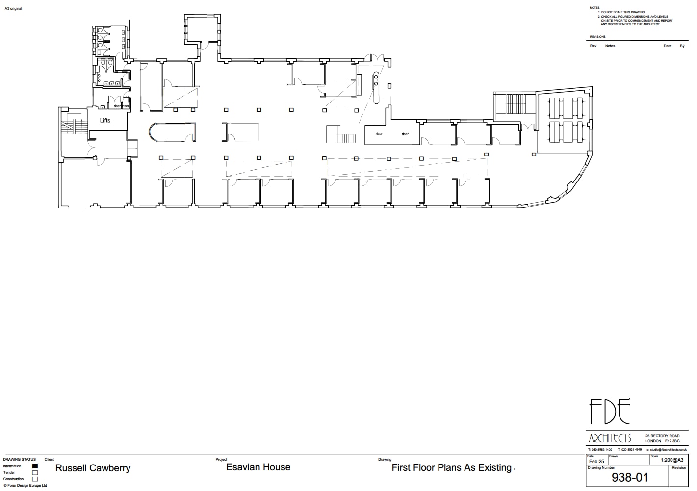 181A High Holborn, London for lease Floor Plan- Image 1 of 1