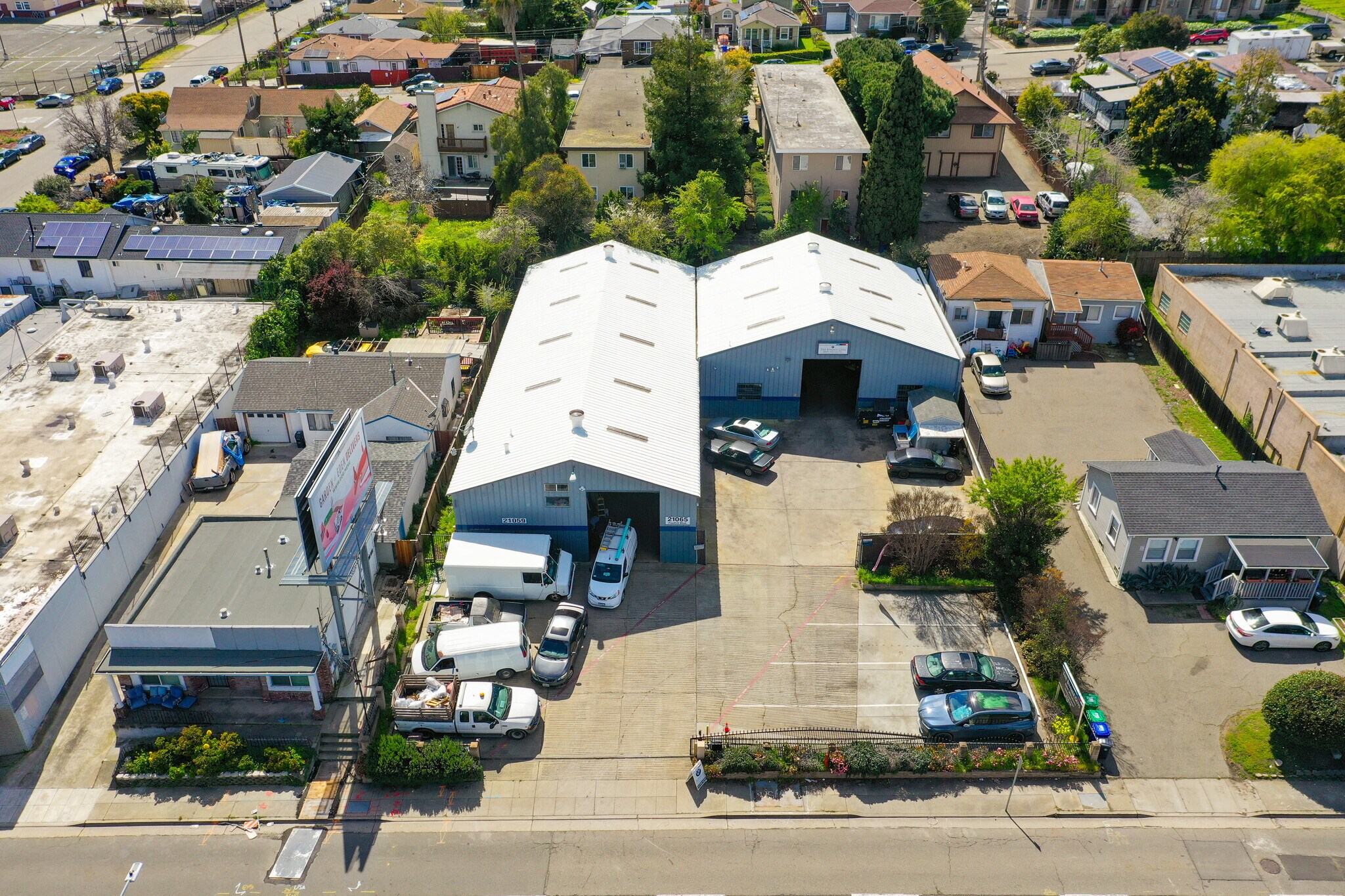 21059-21065 Foothill Blvd, Hayward, CA for sale Aerial- Image 1 of 1
