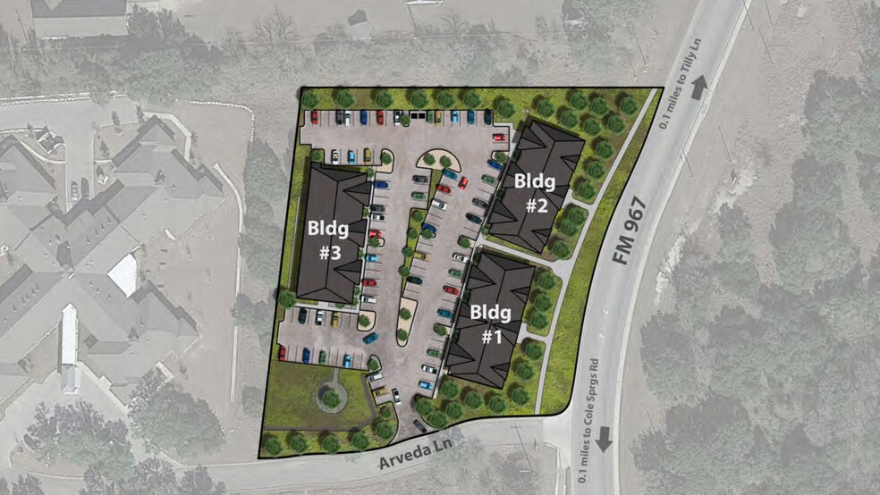 645 FM 967, Buda, TX for lease - Site Plan - Image 2 of 2