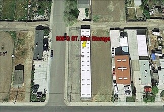 906 G St, Los Banos, CA - AERIAL map view