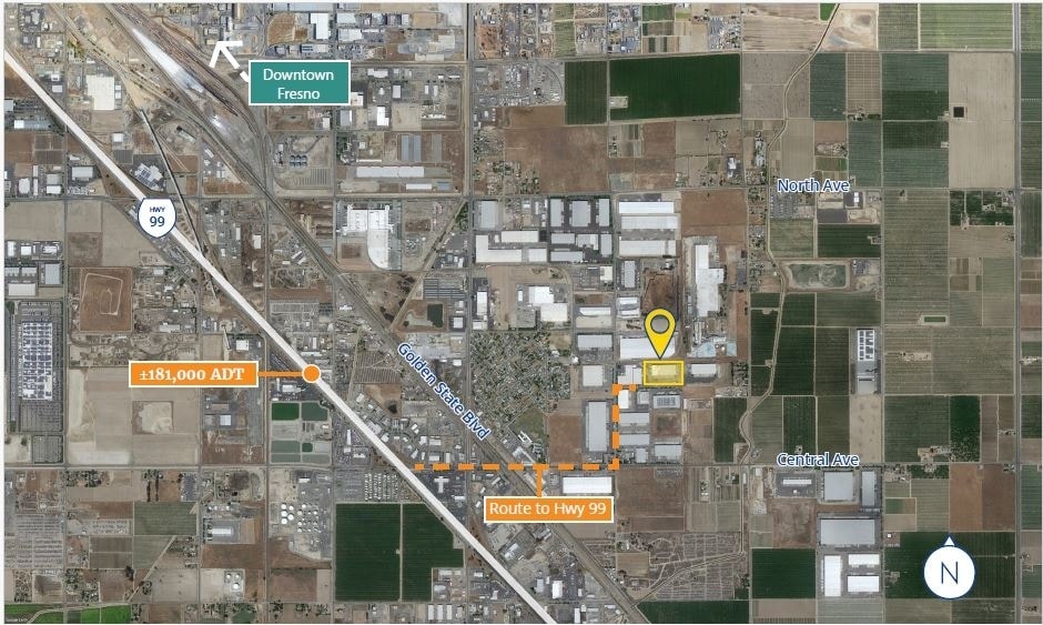3630 E Wawona Ave, Fresno, CA for lease - Site Plan - Image 3 of 5