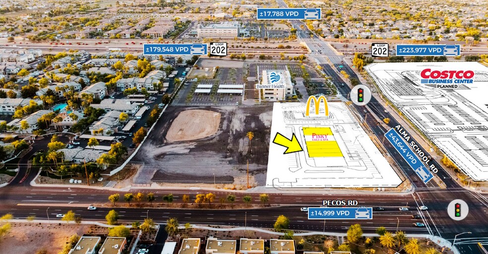 NEC Alma School Rd & Loop 202, Chandler, AZ for lease - Building Photo - Image 2 of 2