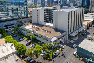 1019 Waimanu St, Honolulu, HI - aerial  map view