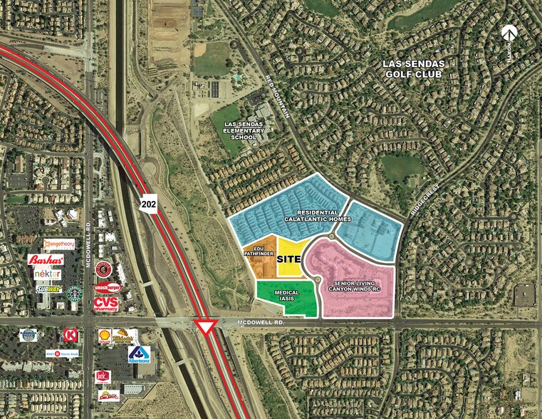 Loop 202 & McDowell Rd/NEC, Mesa, AZ 85207