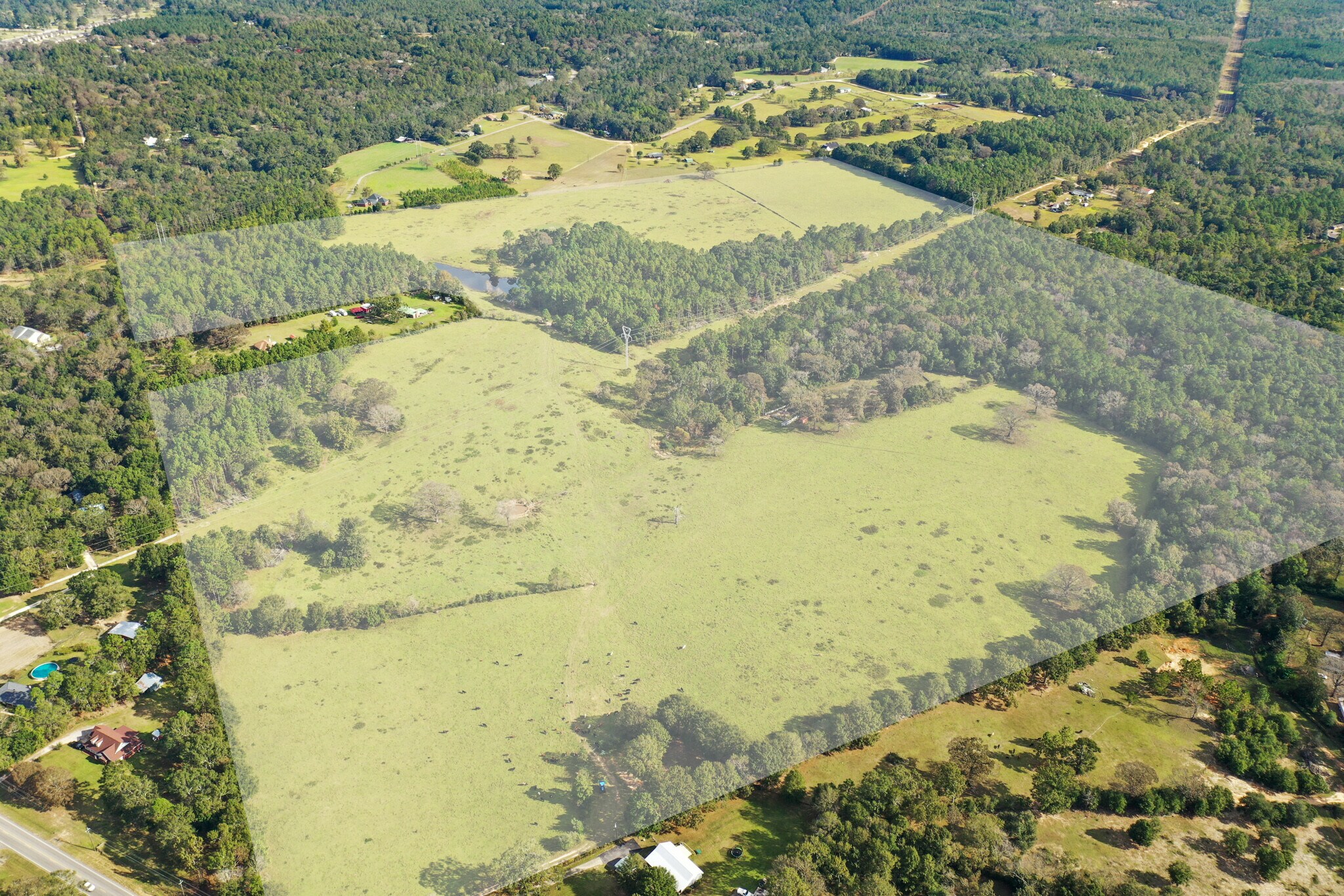 7400 Lott Rd, Wilmer, AL for sale Aerial- Image 1 of 1