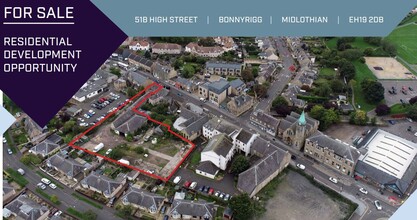 51B High St, Bonnyrigg, MLN - aerial  map view