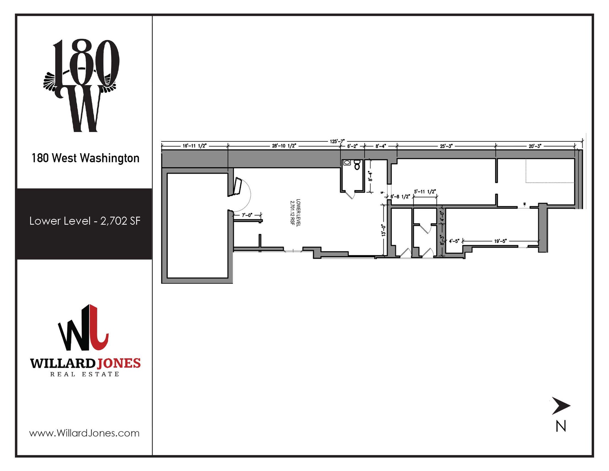 180 W Washington St, Chicago, IL for lease Floor Plan- Image 1 of 1