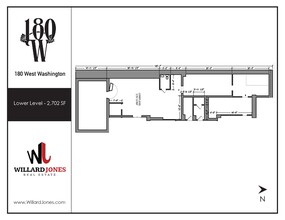 180 W Washington St, Chicago, IL for lease Floor Plan- Image 1 of 1