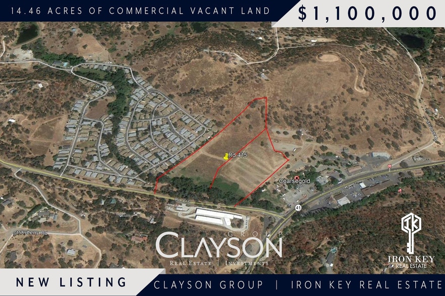 Highway 41, Coarsegold, CA for sale - Building Photo - Image 1 of 1
