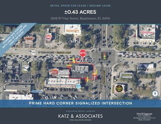 More details for 1202 W Vine St, Kissimmee, FL - Retail for Lease