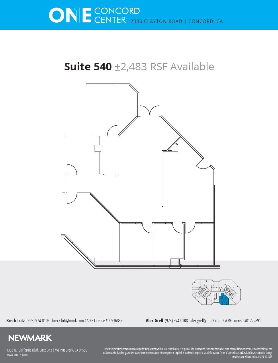 2300 Clayton Rd, Concord, CA for lease Floor Plan- Image 1 of 1