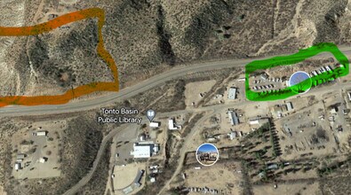 200 S Old Highway 188, Tonto Basin, AZ - AERIAL map view