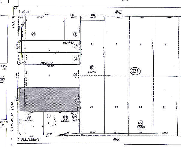 4011 Power Inn Rd, Sacramento, CA for sale - Plat Map - Image 1 of 1