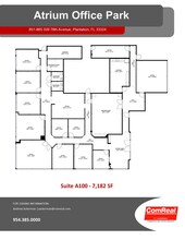 865 SW 78th Ave, Plantation, FL for lease Floor Plan- Image 1 of 1