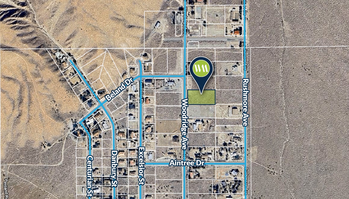 Woodridge Avenue, Whitewater, CA for sale Aerial- Image 1 of 10