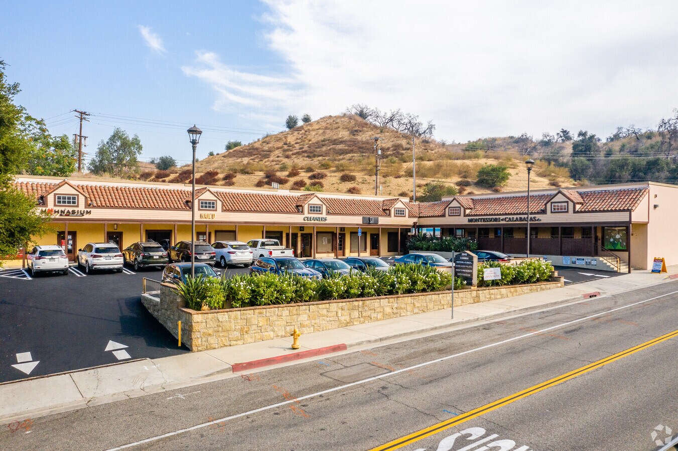 View Along Old Topanga Canyon Road