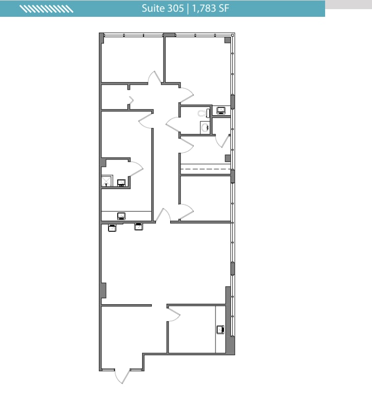1345 W Bay Dr, Largo, FL for lease Floor Plan- Image 1 of 1