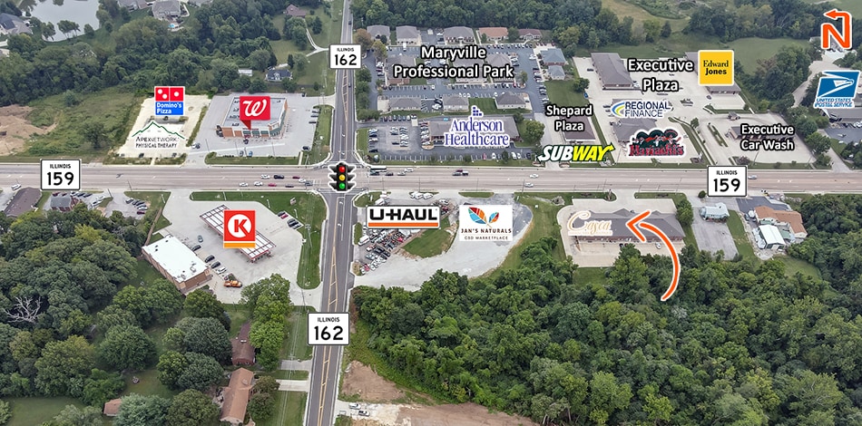 2921 N Center St, Maryville, IL for lease - Building Photo - Image 2 of 3