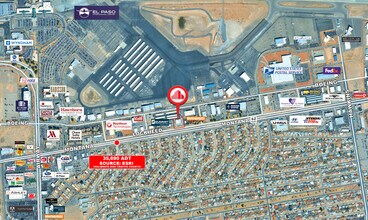 7717 Lockheed Dr, El Paso, TX - Aerial  map view - Image1