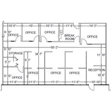1395 S Marietta Pky SE, Marietta, GA for lease Floor Plan- Image 1 of 1