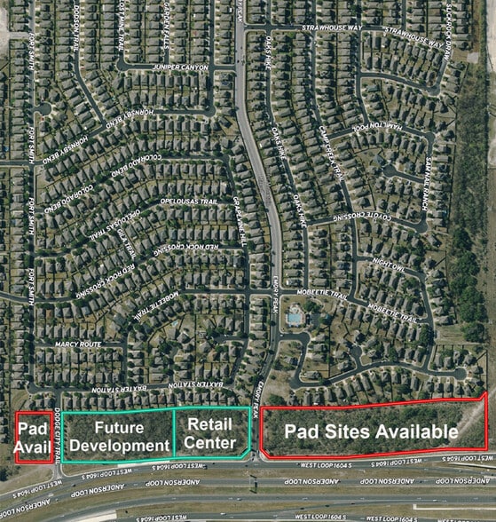 2105 W Loop 1604 S, San Antonio, TX for sale - Aerial - Image 2 of 4