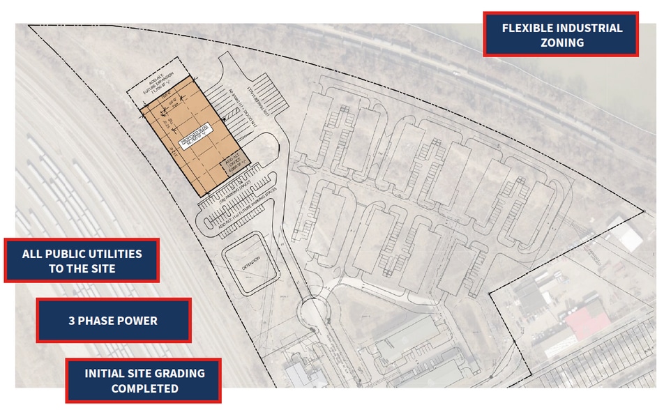 Nichol Ave, McKees Rocks, PA for sale - Site Plan - Image 3 of 5