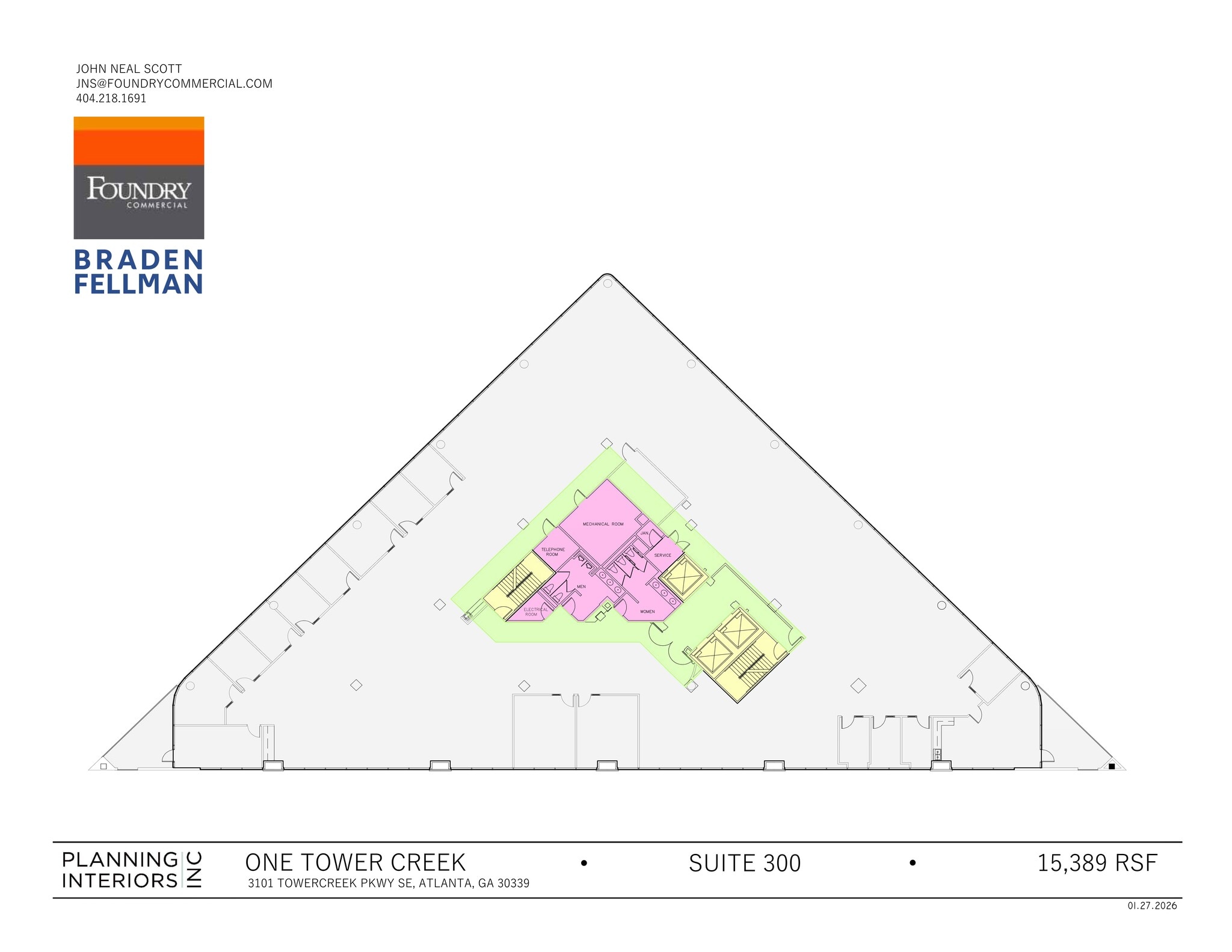 3101 Towercreek Pkwy SE, Atlanta, GA for lease Site Plan- Image 1 of 1