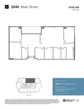 2040 Main St, Irvine, CA for lease Floor Plan- Image 1 of 5