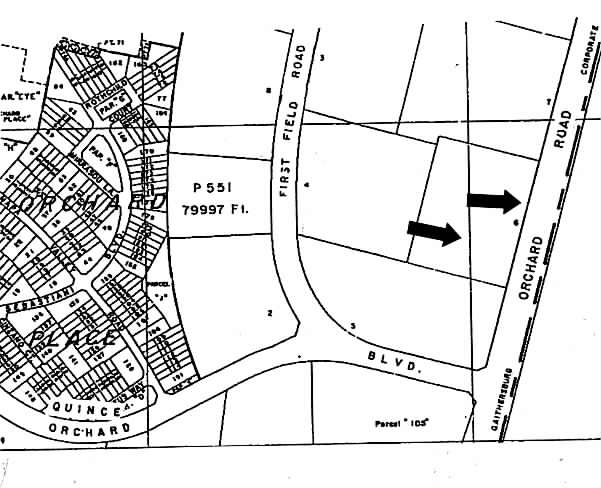 708 Quince Orchard Rd, Gaithersburg, MD for lease - Plat Map - Image 3 of 4