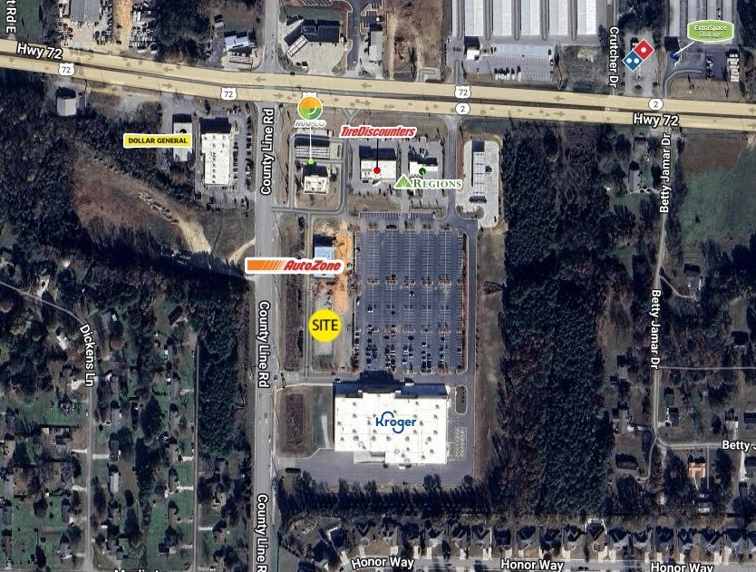 12540 County Line Rd, Madison, AL for sale Aerial- Image 1 of 3