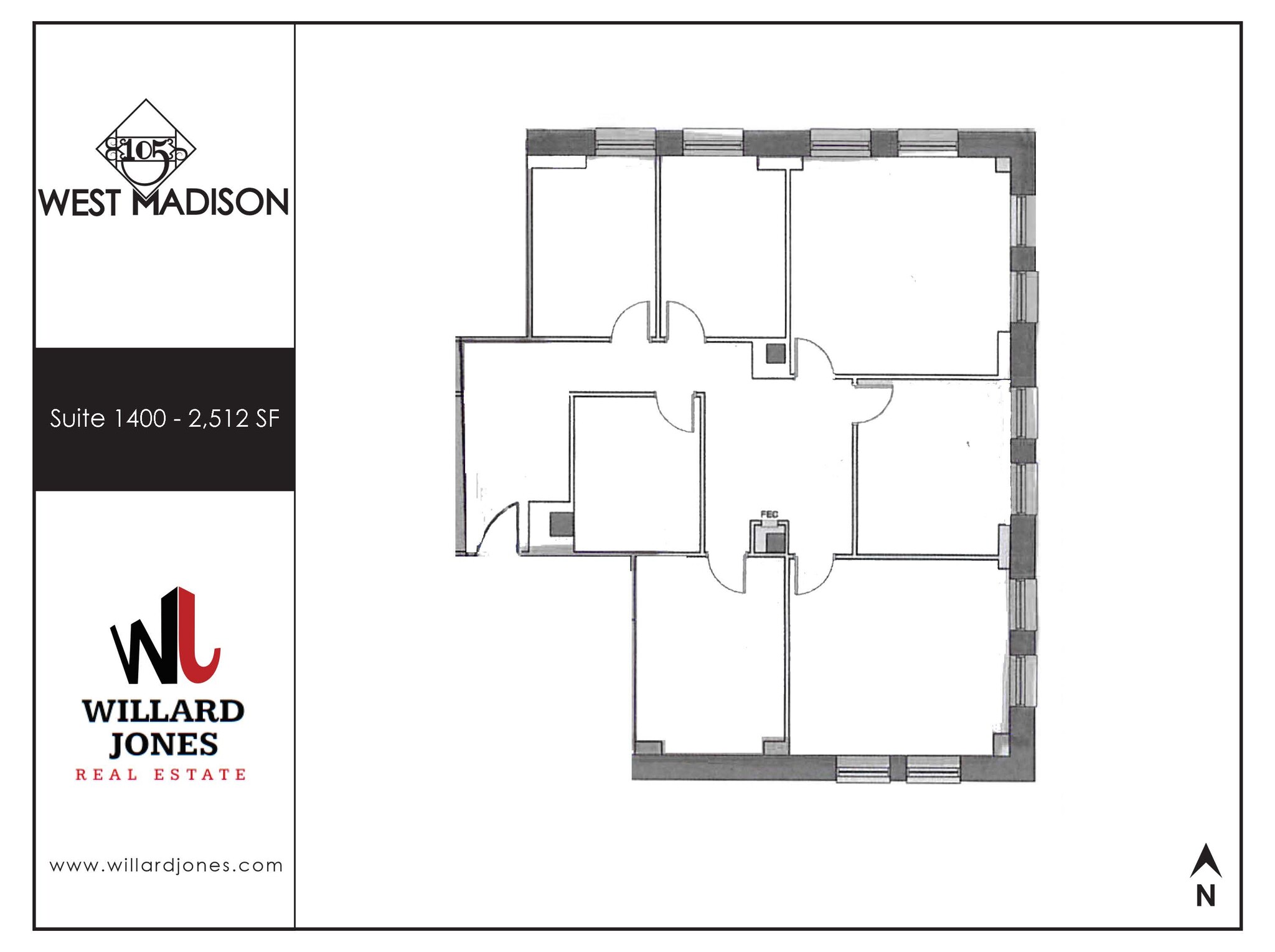 105 W Madison St, Chicago, IL for lease Floor Plan- Image 1 of 1