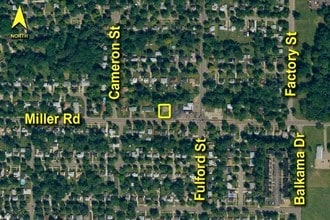 1707 Miller Rd, Kalamazoo, MI - AERIAL map view