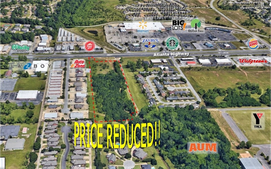 6380 Atlanta Hwy, Montgomery, AL for sale - Aerial - Image 3 of 4