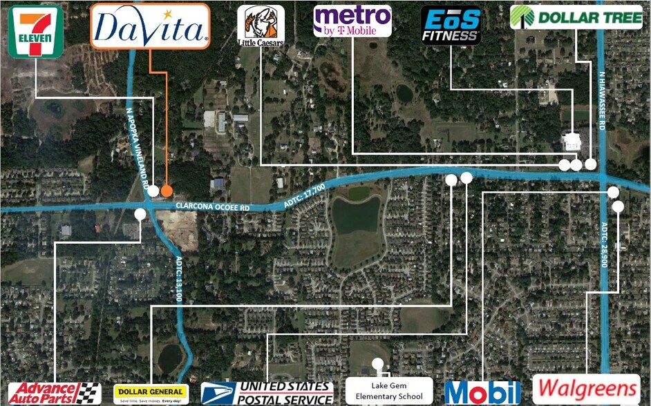 8259 Clarcona Ocoee Rd, Orlando, FL 32818 DaVita Dialysis