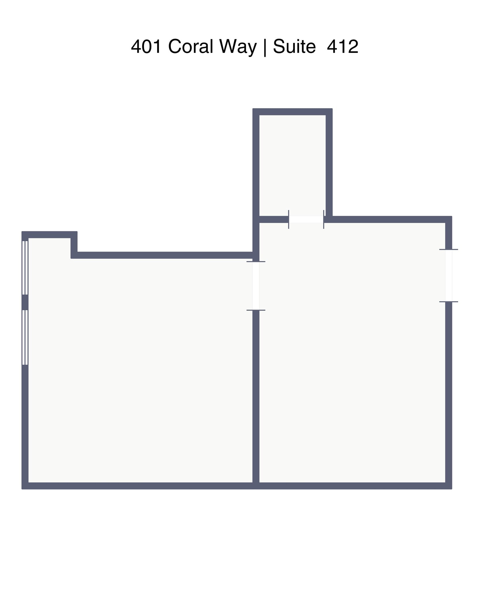 401 Coral Way, Coral Gables, FL for lease Site Plan- Image 1 of 1