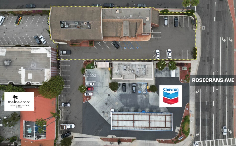 3621 N Sepulveda Blvd, Manhattan Beach, CA for lease - Aerial - Image 2 of 4