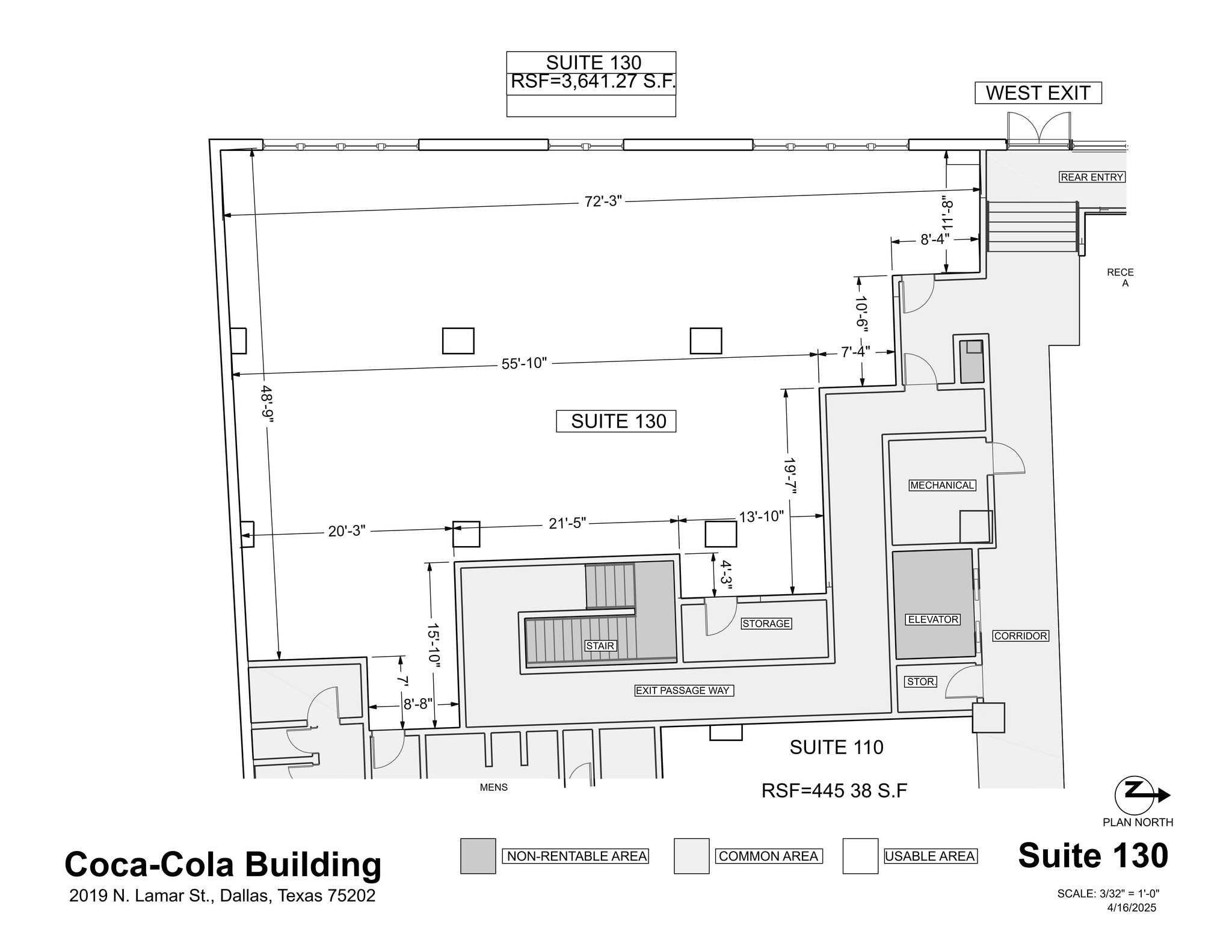2019 N Lamar St, Dallas, TX for lease Site Plan- Image 1 of 1