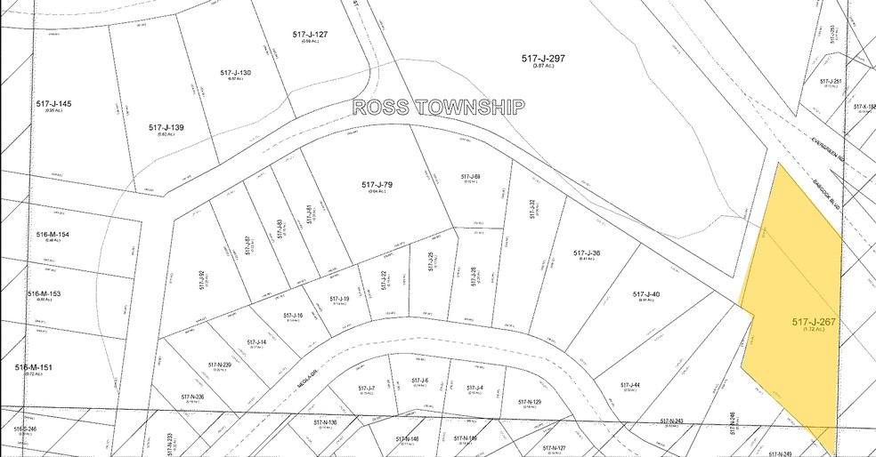 5439 Babcock Blvd, Pittsburgh, PA for lease - Plat Map - Image 2 of 10