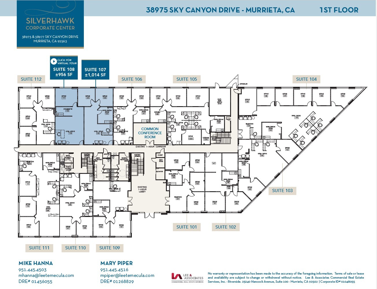 38975 Sky Canyon Dr, Murrieta, CA for lease Floor Plan- Image 1 of 1