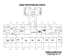 2204 Whitesburg Dr SW, Huntsville, AL for lease Floor Plan- Image 1 of 1