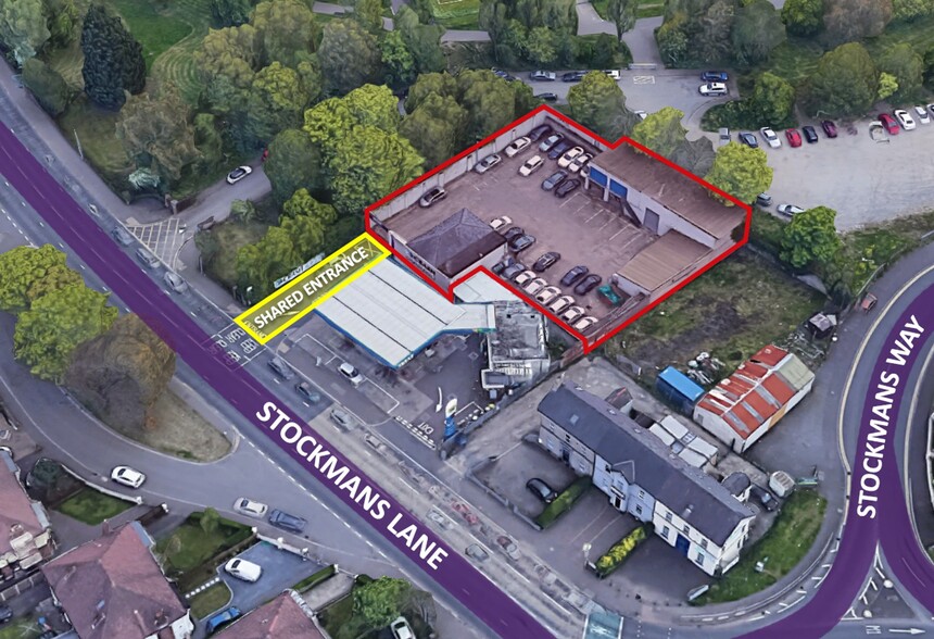 134 Stockmans Ln, Belfast for lease - Aerial - Image 1 of 6