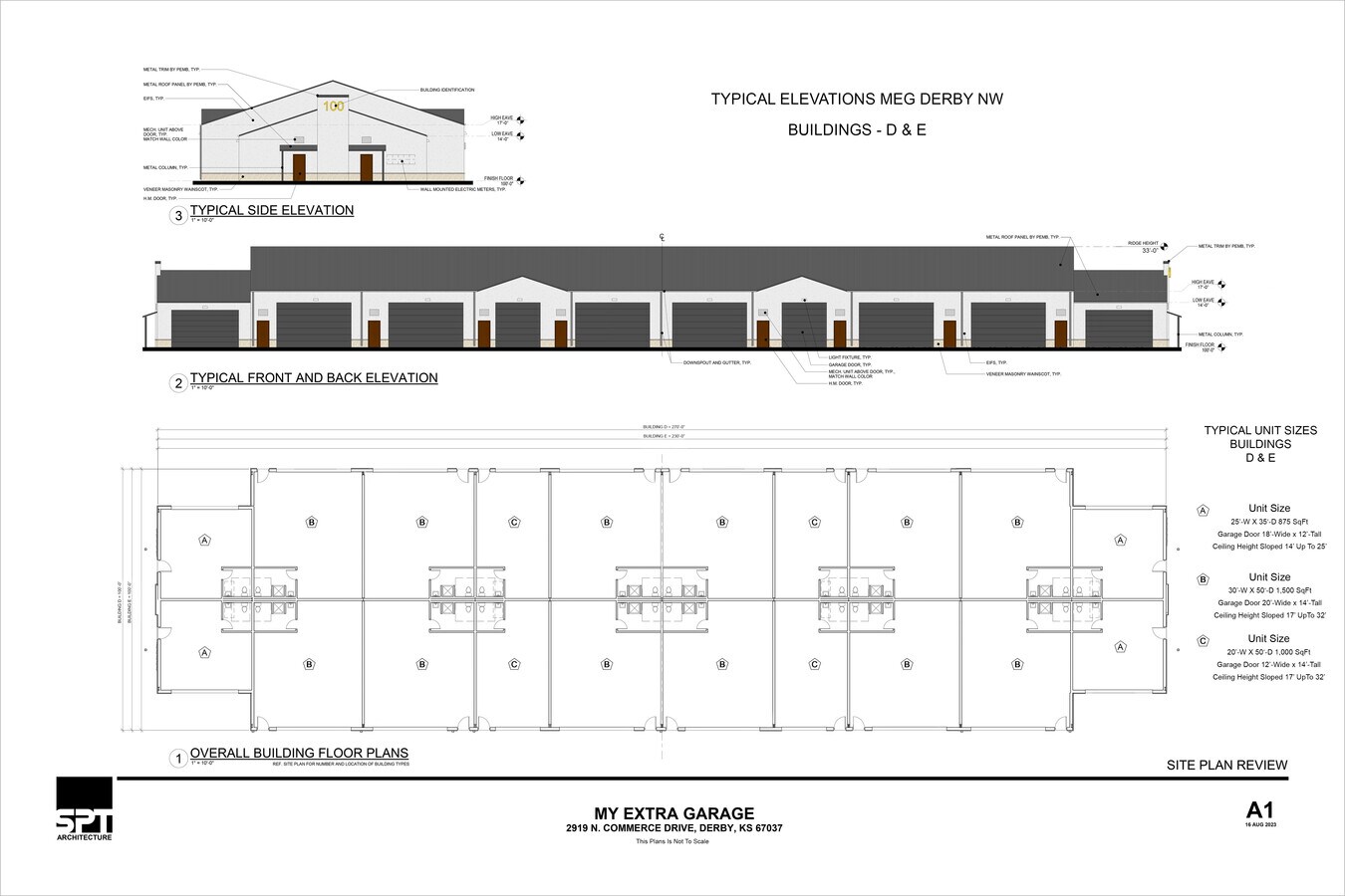 2919 Commerce Dr., Derby, KS 67037 MY EXTRA GARAGE DERBY CONDOS AVAIL