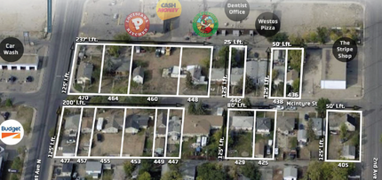 400-479 Block Mcintyre St, Regina, SK - aerial  map view - Image1