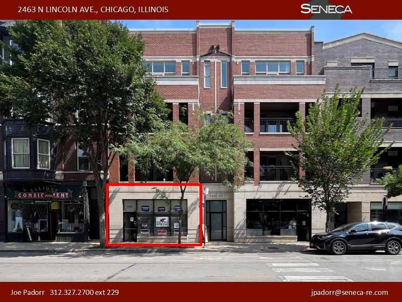 2463 N Lincoln Ave, Chicago, IL for lease - Building Photo - Image 1 of 15