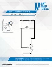 3470 Mt Diablo Blvd, Lafayette, CA for lease Floor Plan- Image 1 of 1