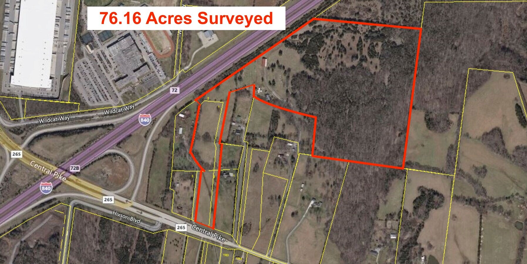 15843 Central Pike, Lebanon, TN 37090 76.16 Acres Central Pike at