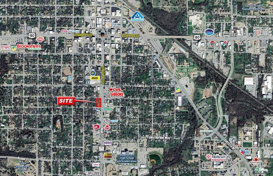 500-502 S Main St, Weatherford, TX for sale - Building Photo - Image 1 of 3