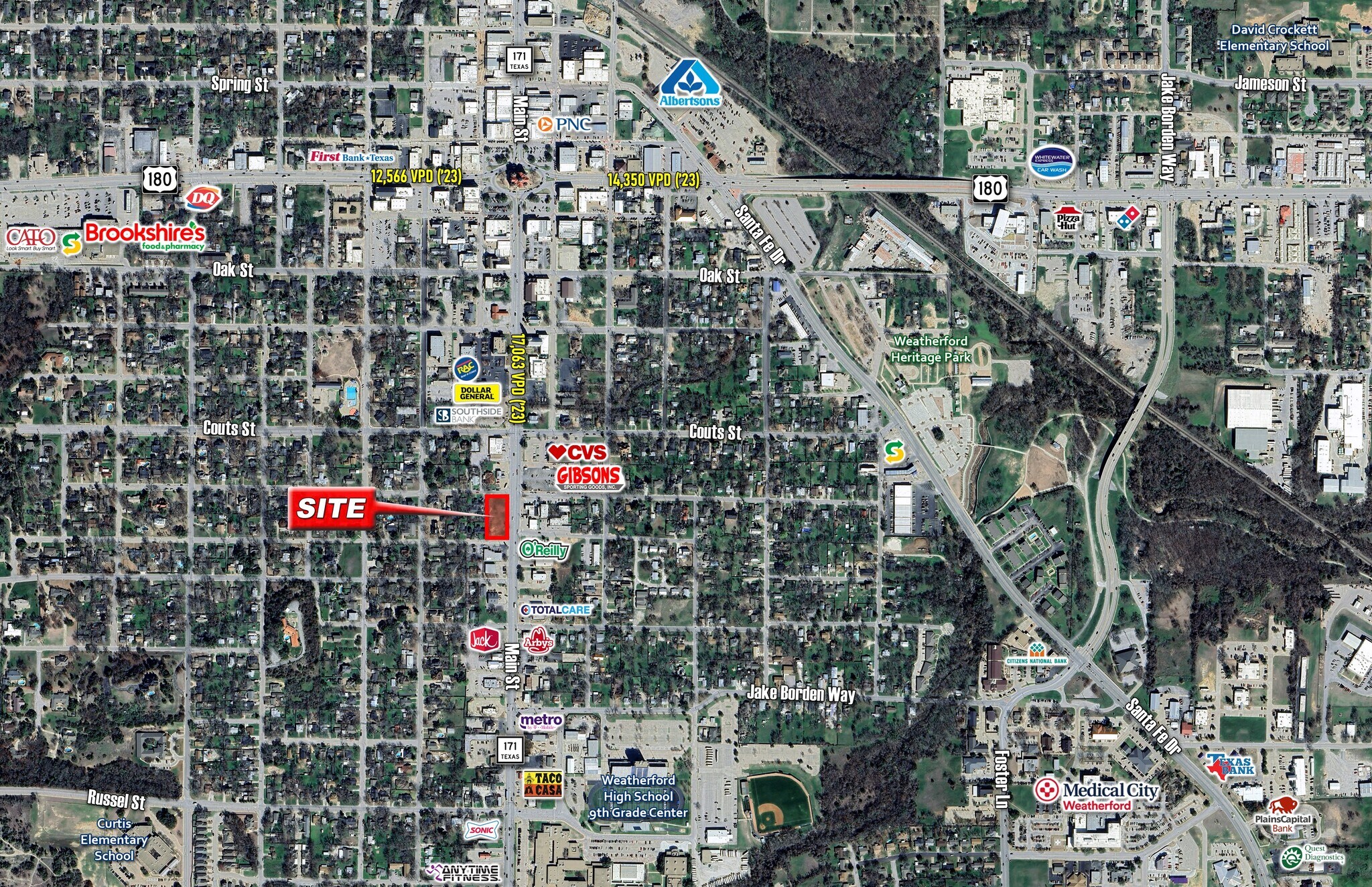500-502 S Main St, Weatherford, TX for sale Building Photo- Image 1 of 4